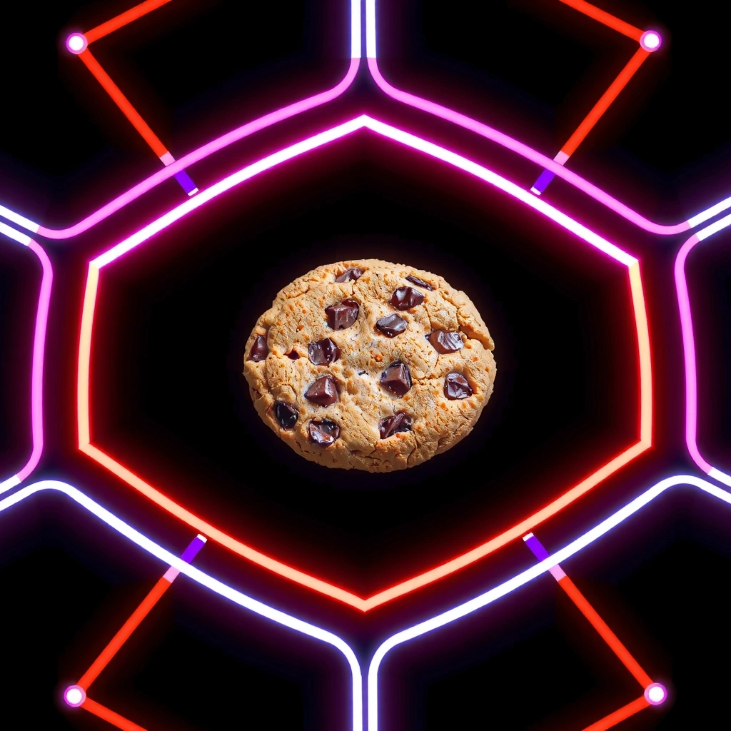 Abstract digital background pattern